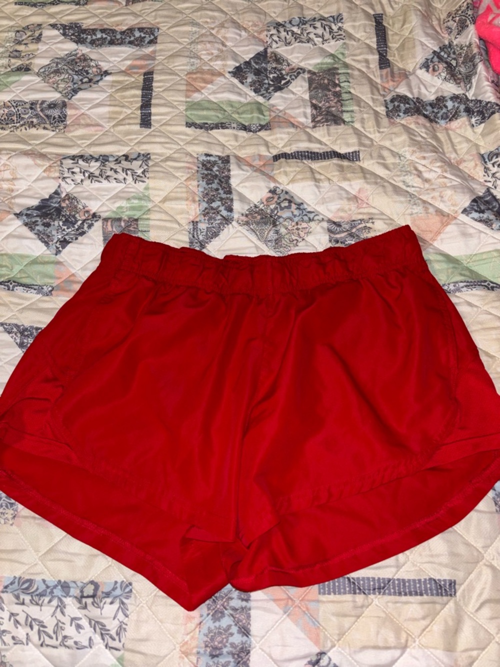 Athletic Works Bright Red Women's Athletic Shorts